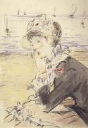 Edouard Manet, Jeune fille devant la mer (mk40)